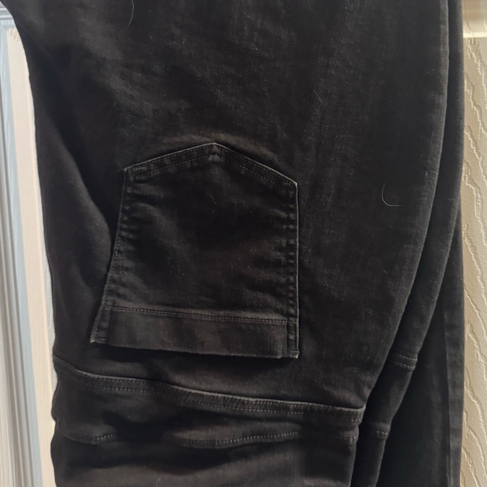 Terra & Sky Women's Black Boot Cut Jeans